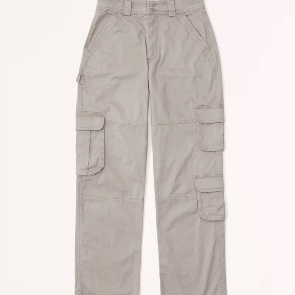 Abercrombie & Fitch Curve Love Relaxed Cargo Pant